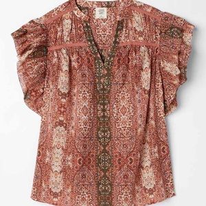 COPY - NWT! Matilda Jane Good Hart Style Charm Top L